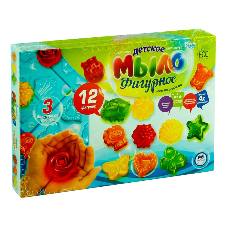 Набір для творчості Дитяче фігурне мило Danko Toys DFM-02-01 Набір для творчості Дитяче фігурне мило Danko Toys DFM-02-01
